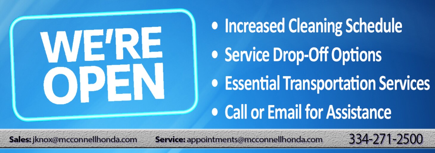 New Honda & Used Car Dealer in Montgomery, AL McConnell Honda