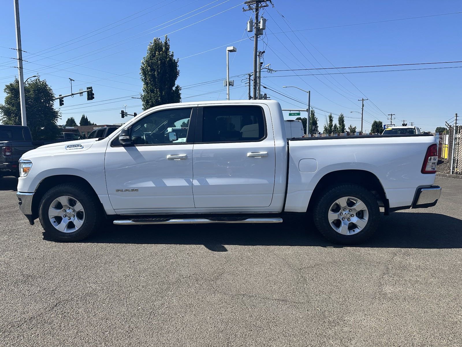 Used 2021 RAM Ram 1500 Pickup Big Horn/Lone Star with VIN 1C6SRFFTXMN576570 for sale in Longview, WA