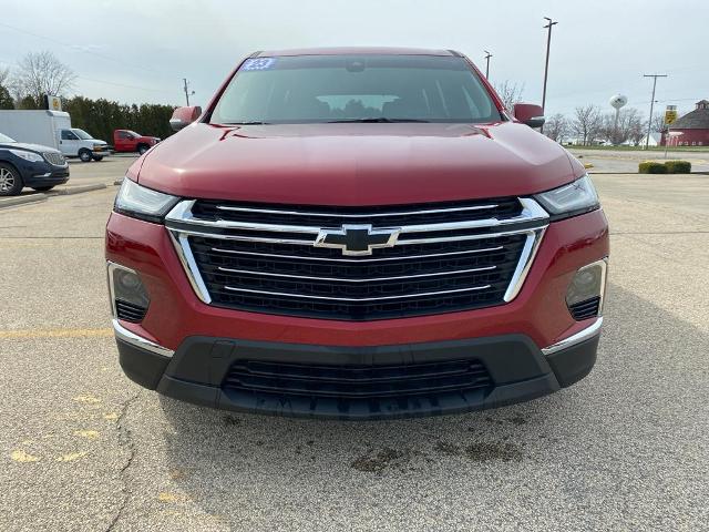 Used 2023 Chevrolet Traverse 1LT with VIN 1GNEVGKW5PJ309623 for sale in Nappanee, IN