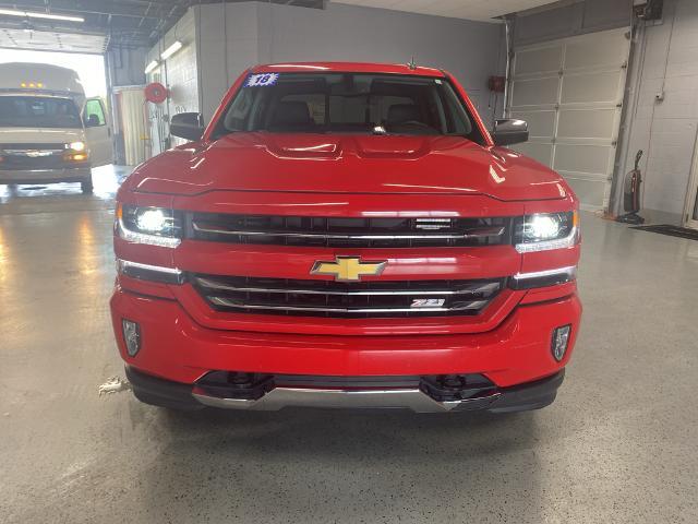 Used 2018 Chevrolet Silverado 1500 LTZ with VIN 3GCUKSEC1JG138959 for sale in Nappanee, IN