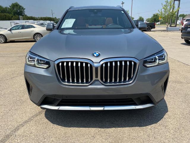 Used 2023 BMW X3 30i with VIN 5UX53DP08P9P10021 for sale in Nappanee, IN