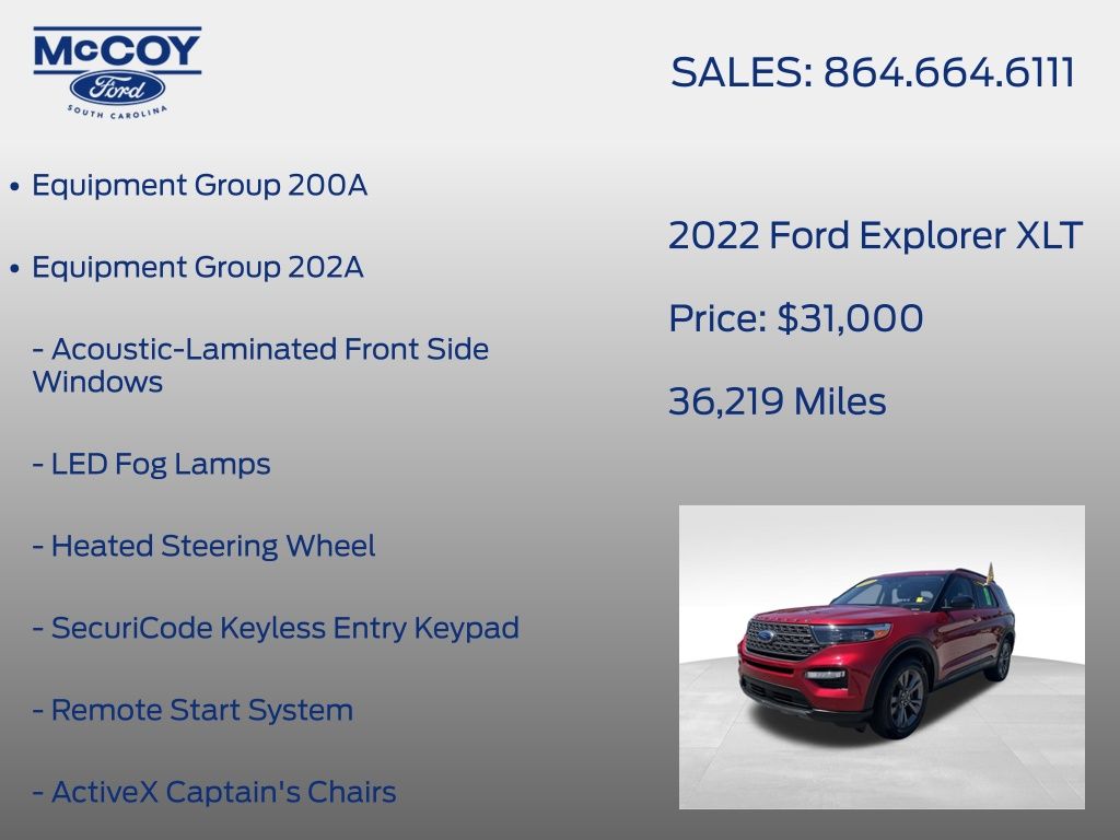2022 Ford Explorer XLT - Photo 7