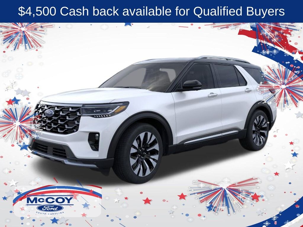 New 2026 Ford Explorer Platinum SUV