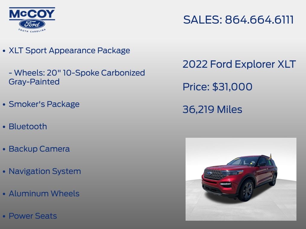 2022 Ford Explorer XLT - Photo 21