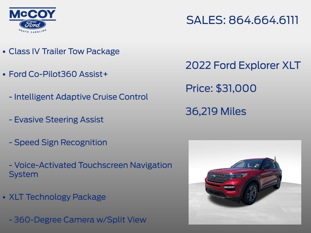 2022 Ford Explorer XLT - Photo 13