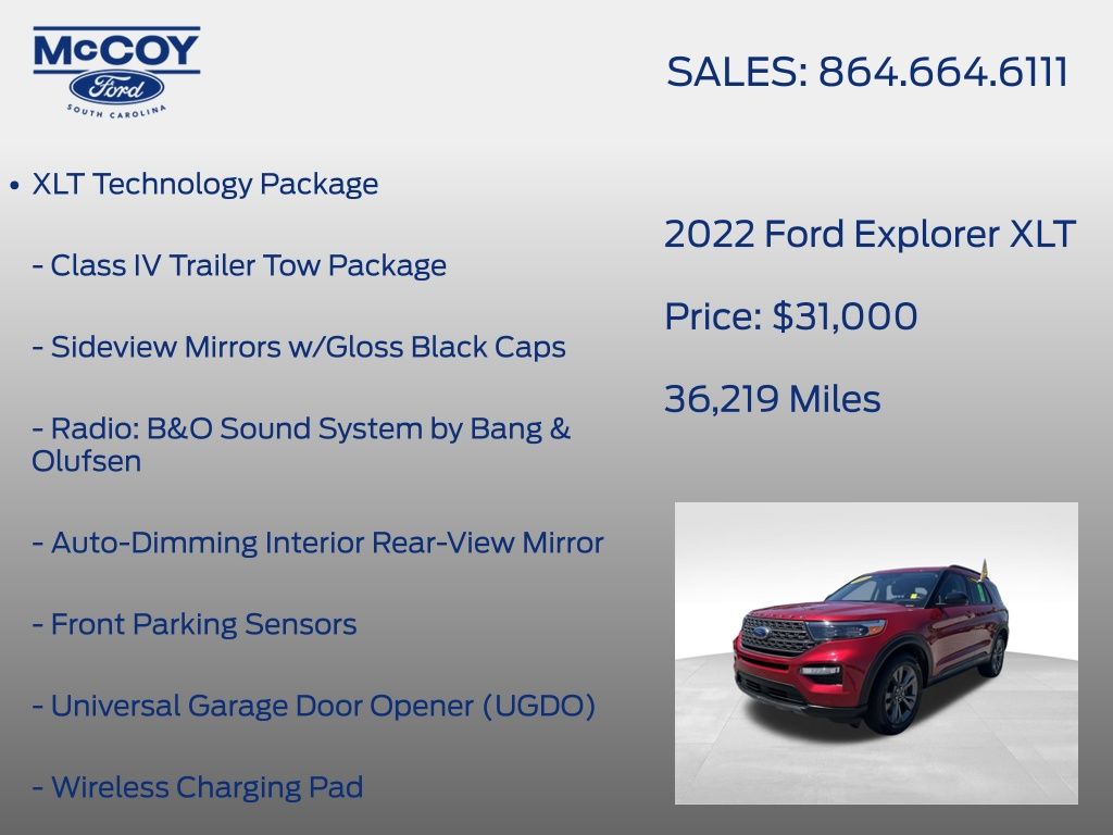 2022 Ford Explorer XLT - Photo 20