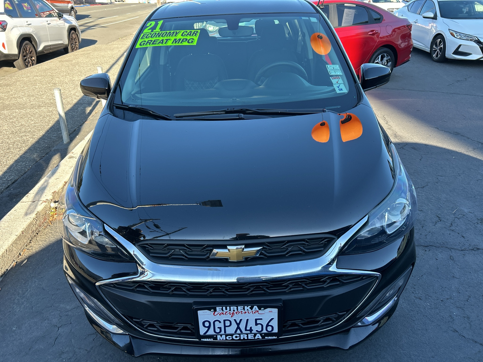 Used 2021 Chevrolet Spark 1LT with VIN KL8CD6SA0MC747153 for sale in Eureka, CA