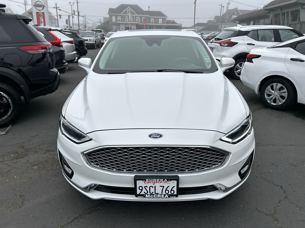 Used 2020 Ford Fusion Titanium with VIN 3FA6P0D91LR115263 for sale in Eureka, CA