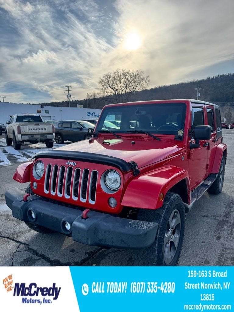 2018 Jeep Wrangler JK Unlimited Sahara