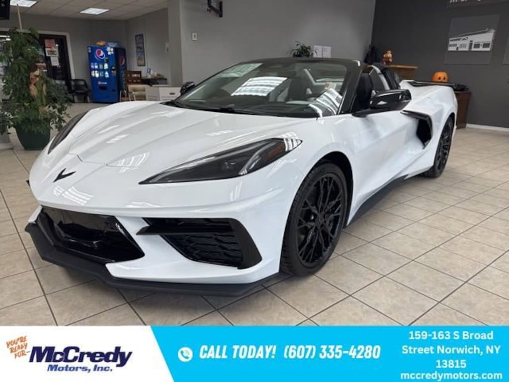 New 2026 Chevrolet Corvette Stingray 3LT Convertible