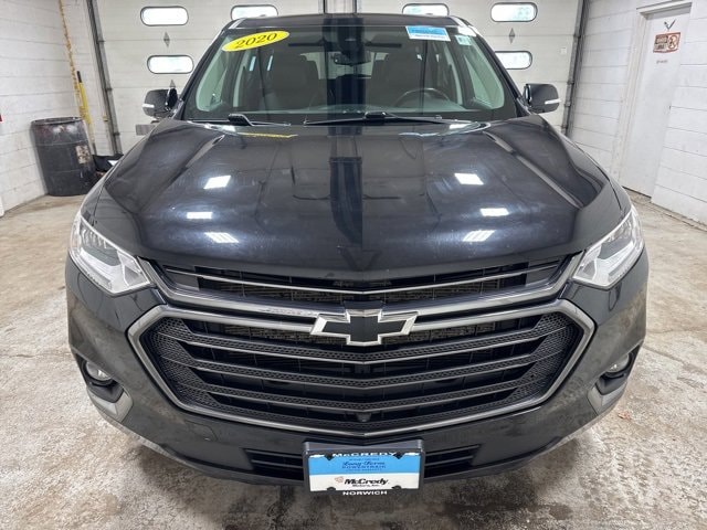 Used 2020 Chevrolet Traverse Premier with VIN 1GNEVKKW1LJ103230 for sale in Norwich, NY