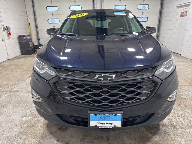 Used 2021 Chevrolet Equinox LT with VIN 3GNAXUEV1MS149535 for sale in Norwich, NY