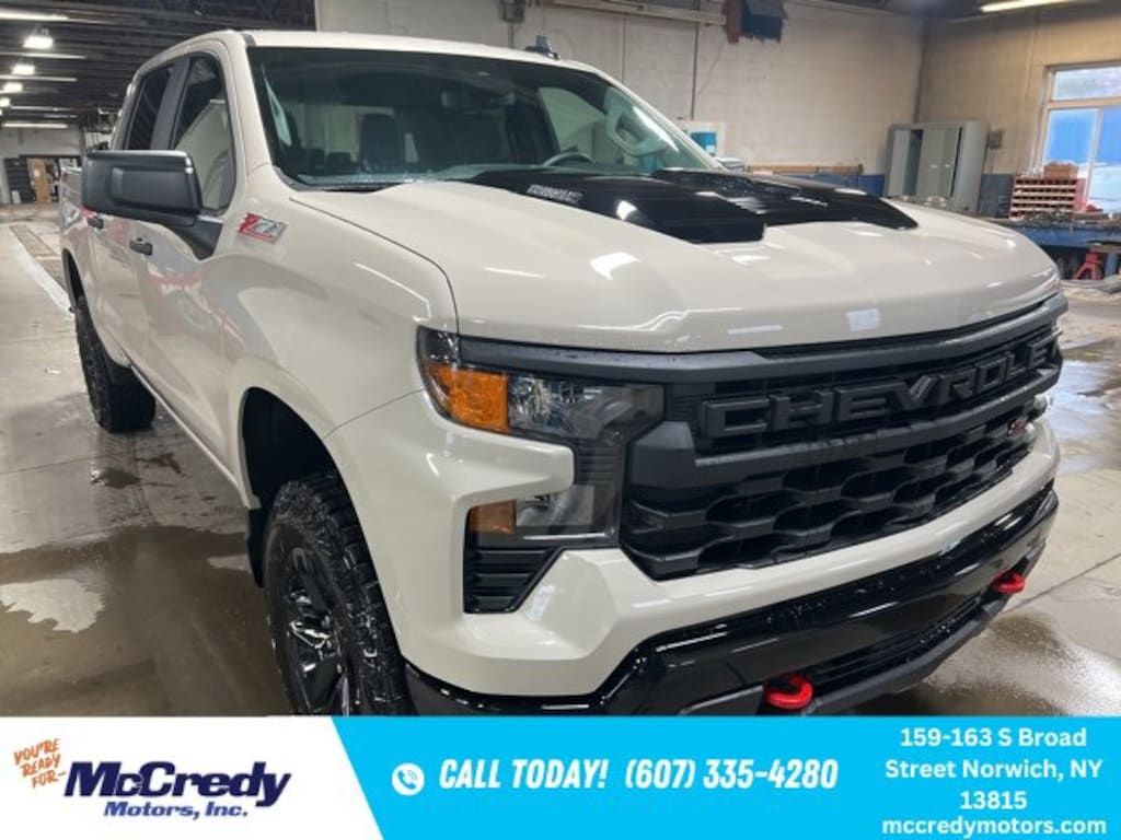 New 2026 Chevrolet Silverado 1500 Custom Trail Boss Truck