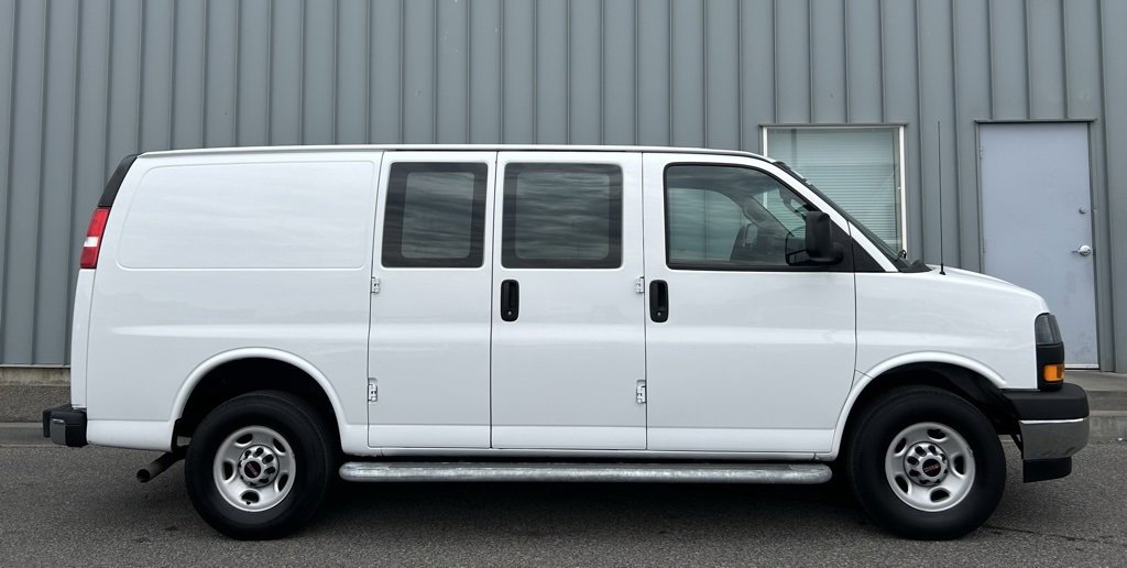 Certified 2022 GMC Savana Cargo Work Van with VIN 1GTW7AFP9N1168558 for sale in Pasco, WA