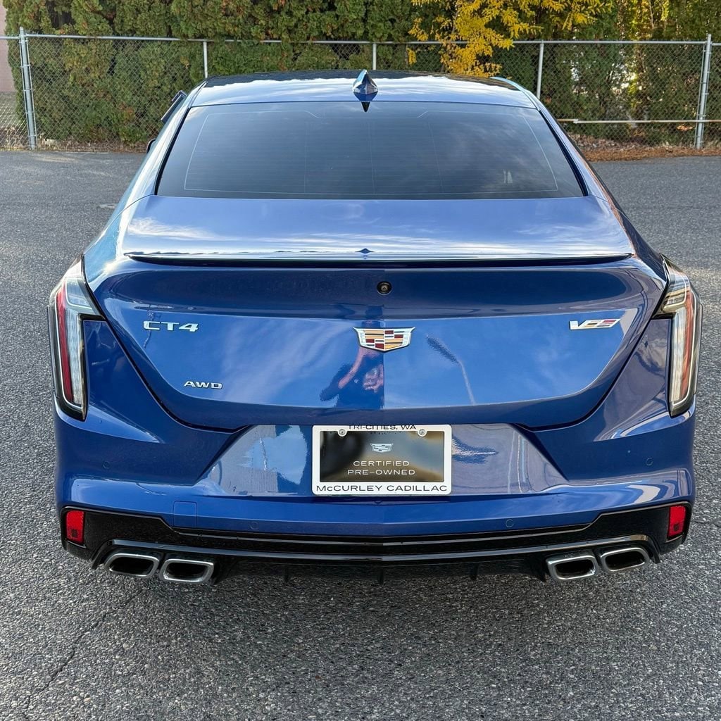 Certified 2022 CADILLAC CT4-V V-Series Sedan