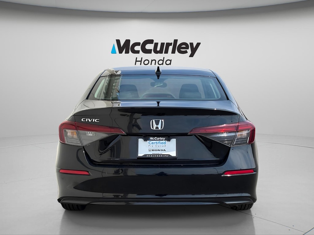 Certified 2025 Honda Civic LX Sedan