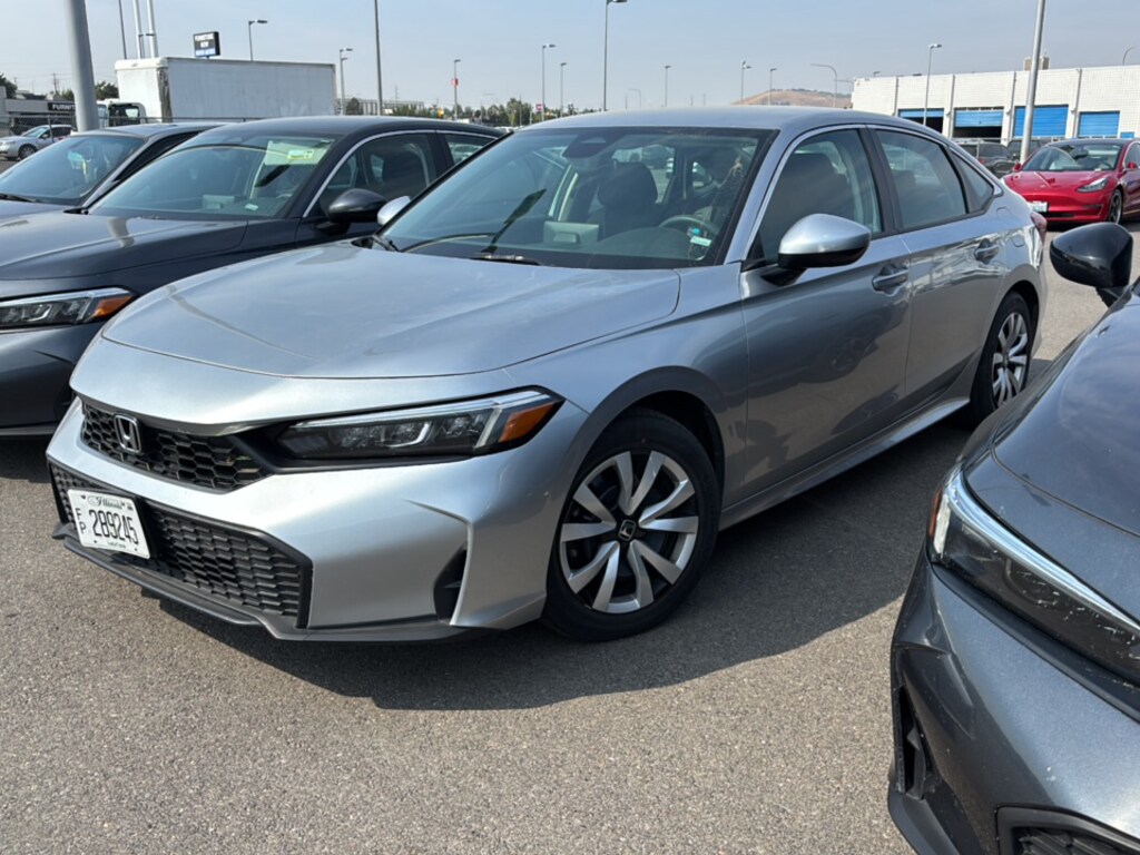 Certified 2025 Honda Civic LX Sedan