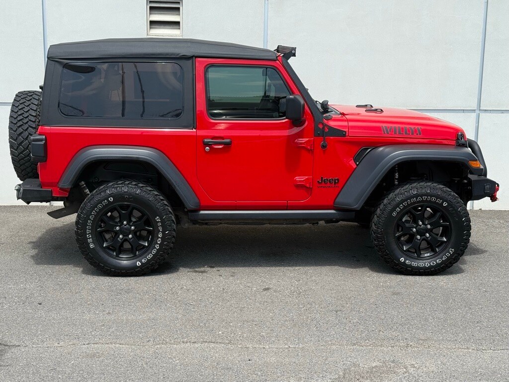 Certified 2021 Jeep Wrangler Willys with VIN 1C4GJXAG0MW660543 for sale in Richland, WA