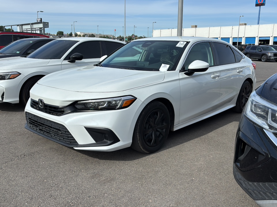 Used 2024 Honda Civic LX Sedan