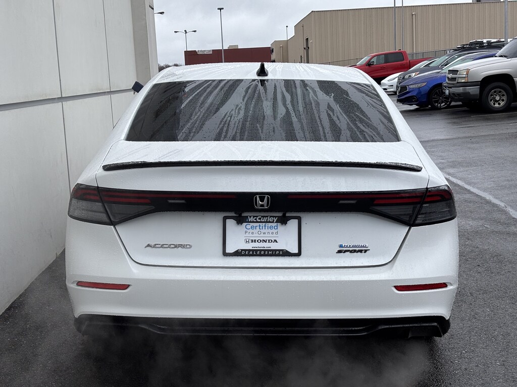 Certified 2023 Honda Accord Hybrid Sport-L w/BSI Sedan