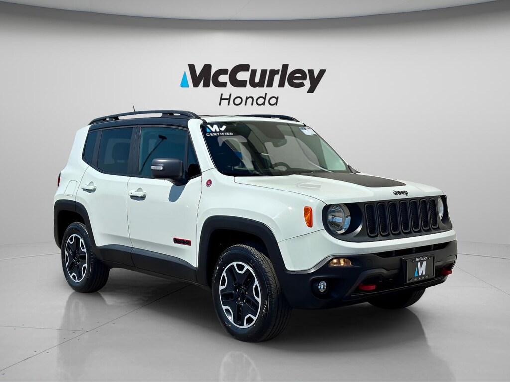 Used 2017 Jeep Renegade Trailhawk 4x4 SUV