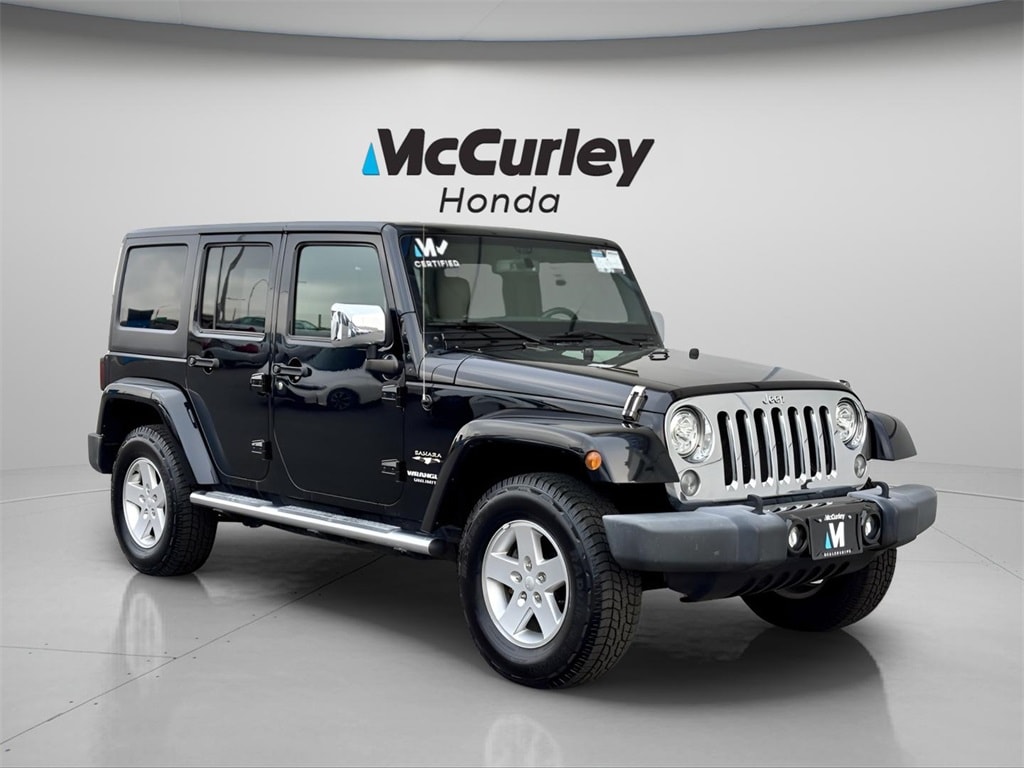 Certified 2017 Jeep Wrangler JK Unlimited Unlimited Sahara SUV