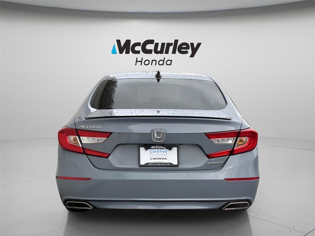 Certified 2022 Honda Accord Sport Sedan
