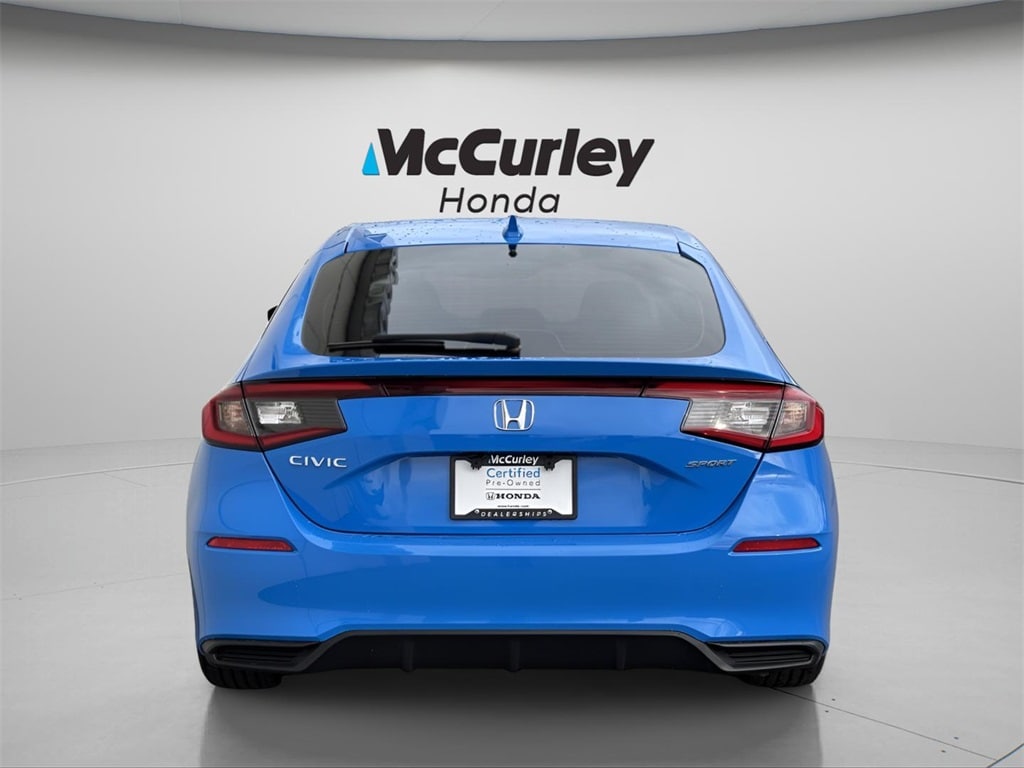 Certified 2024 Honda Civic Sport Hatchback