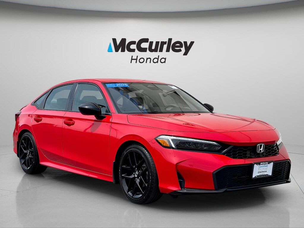 Certified 2025 Honda Civic Sport Sedan