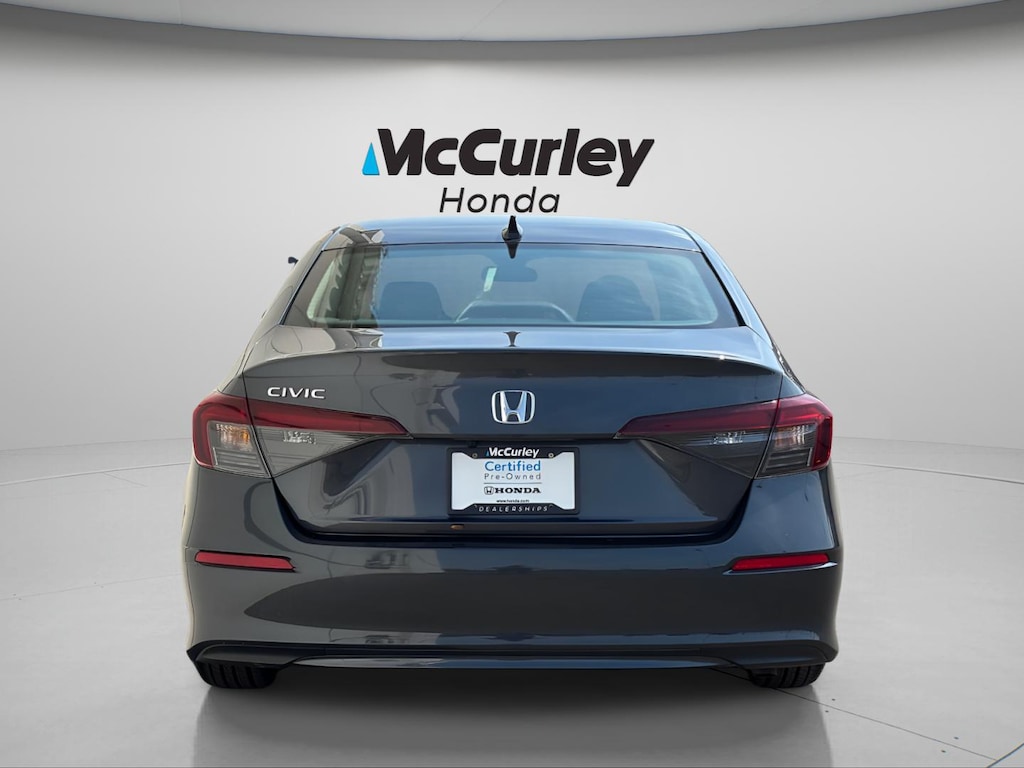 Certified 2025 Honda Civic LX Sedan