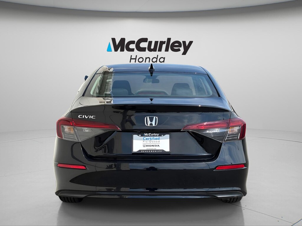 Certified 2025 Honda Civic LX Sedan