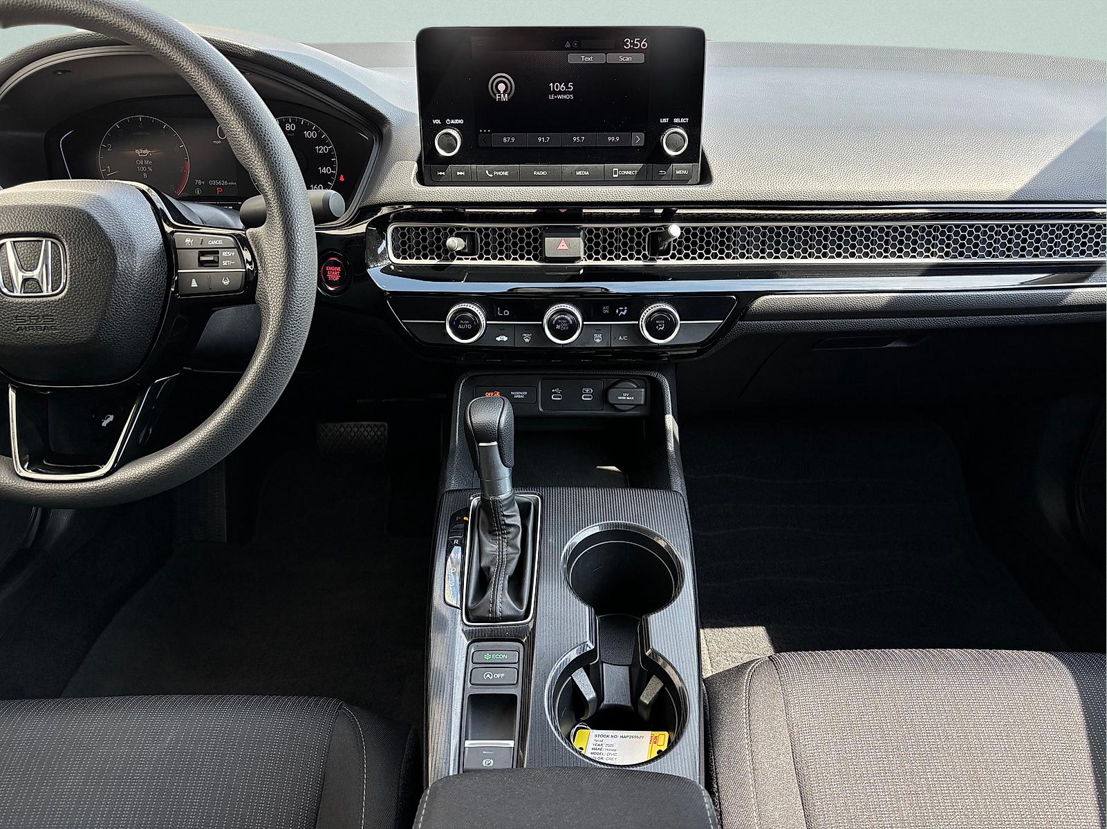 2025 Honda Civic LX - Photo 29