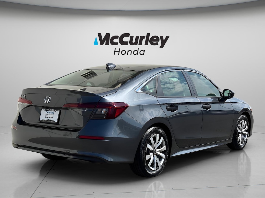 Certified 2025 Honda Civic LX Sedan
