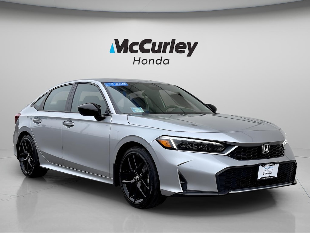 Certified 2025 Honda Civic Hybrid Sport Sedan