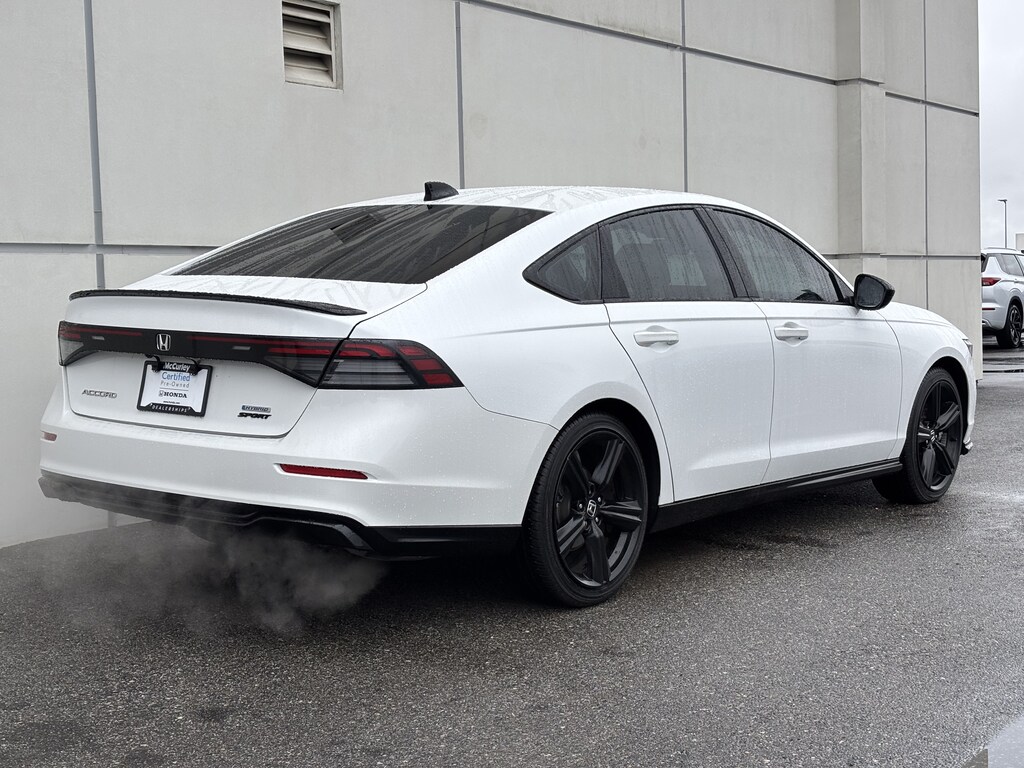 Certified 2023 Honda Accord Hybrid Sport-L w/BSI Sedan