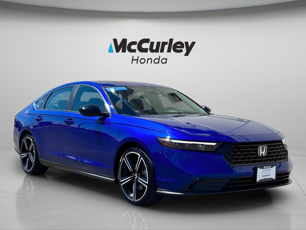 Certified 2025 Honda Accord Hybrid Sport Sedan