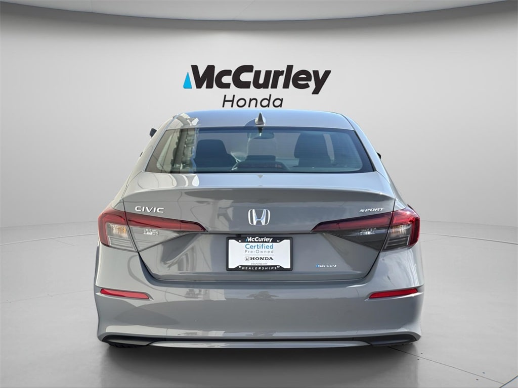 Certified 2025 Honda Civic Hybrid Sport Sedan