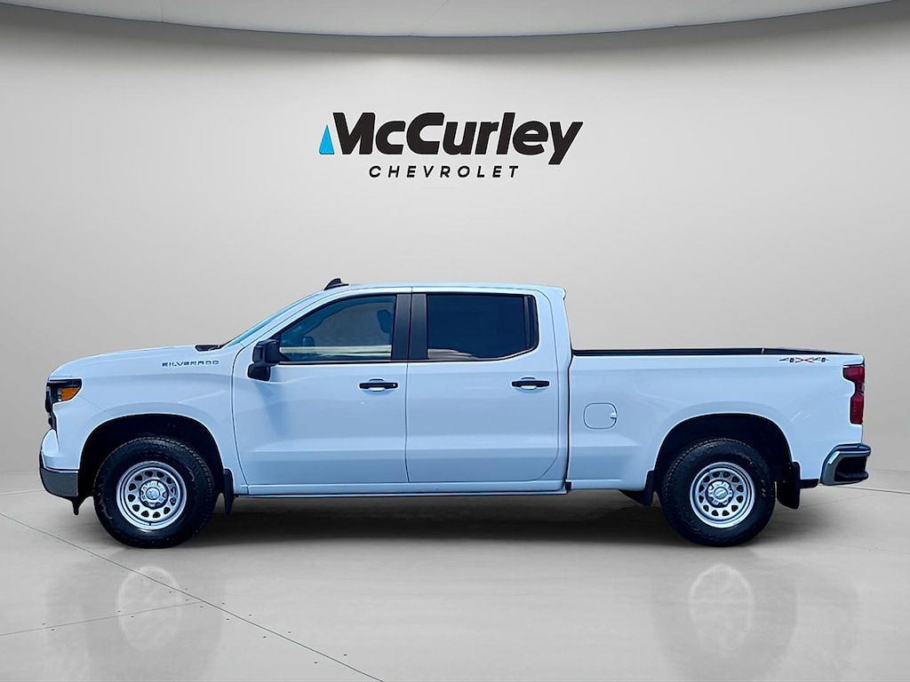 Used 2024 Chevrolet Silverado 1500 4WD Crew Cab Standard Bed WT