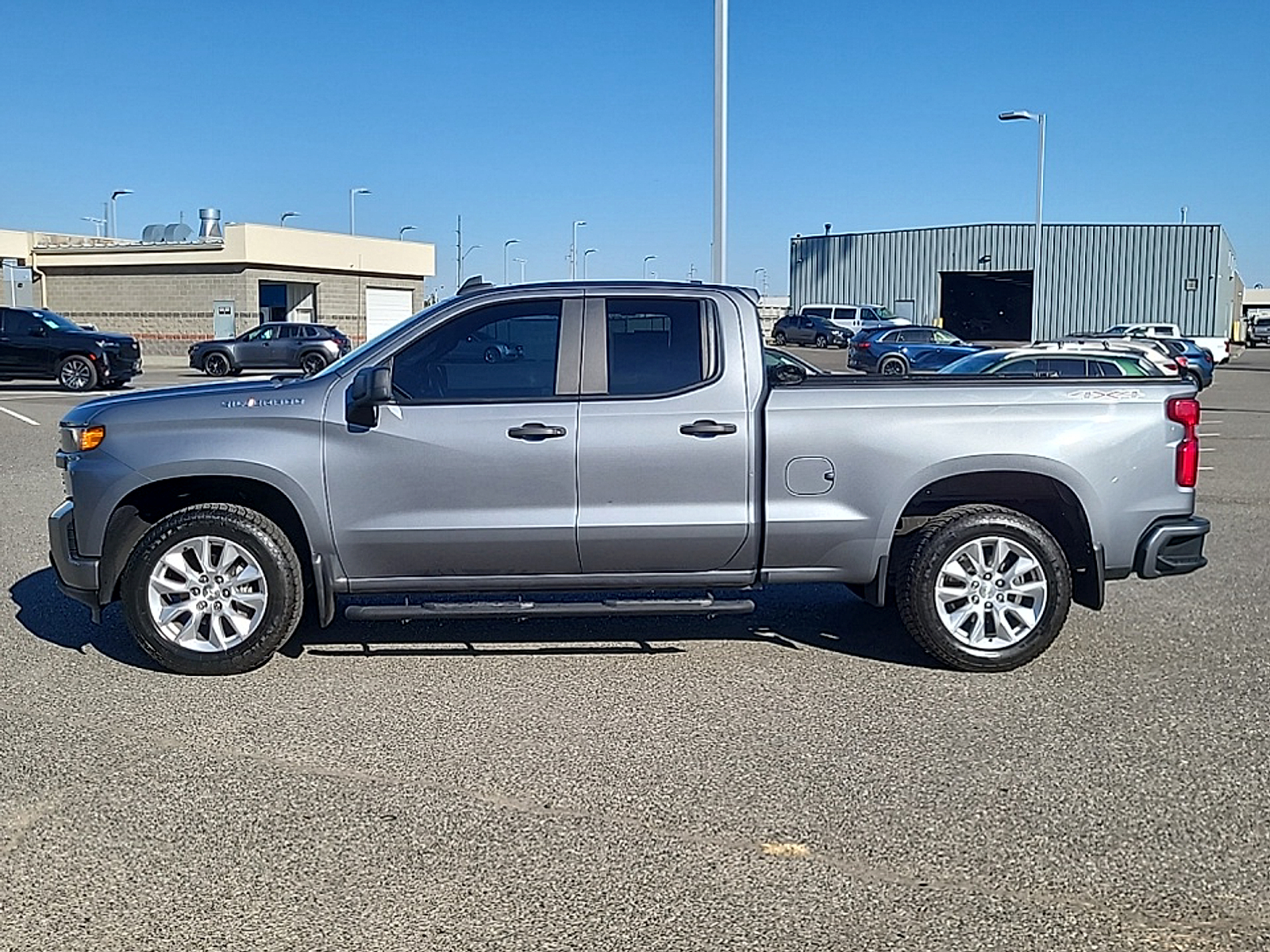 Certified 2021 Chevrolet Silverado 1500 4WD Double Cab Standard Bed Custom