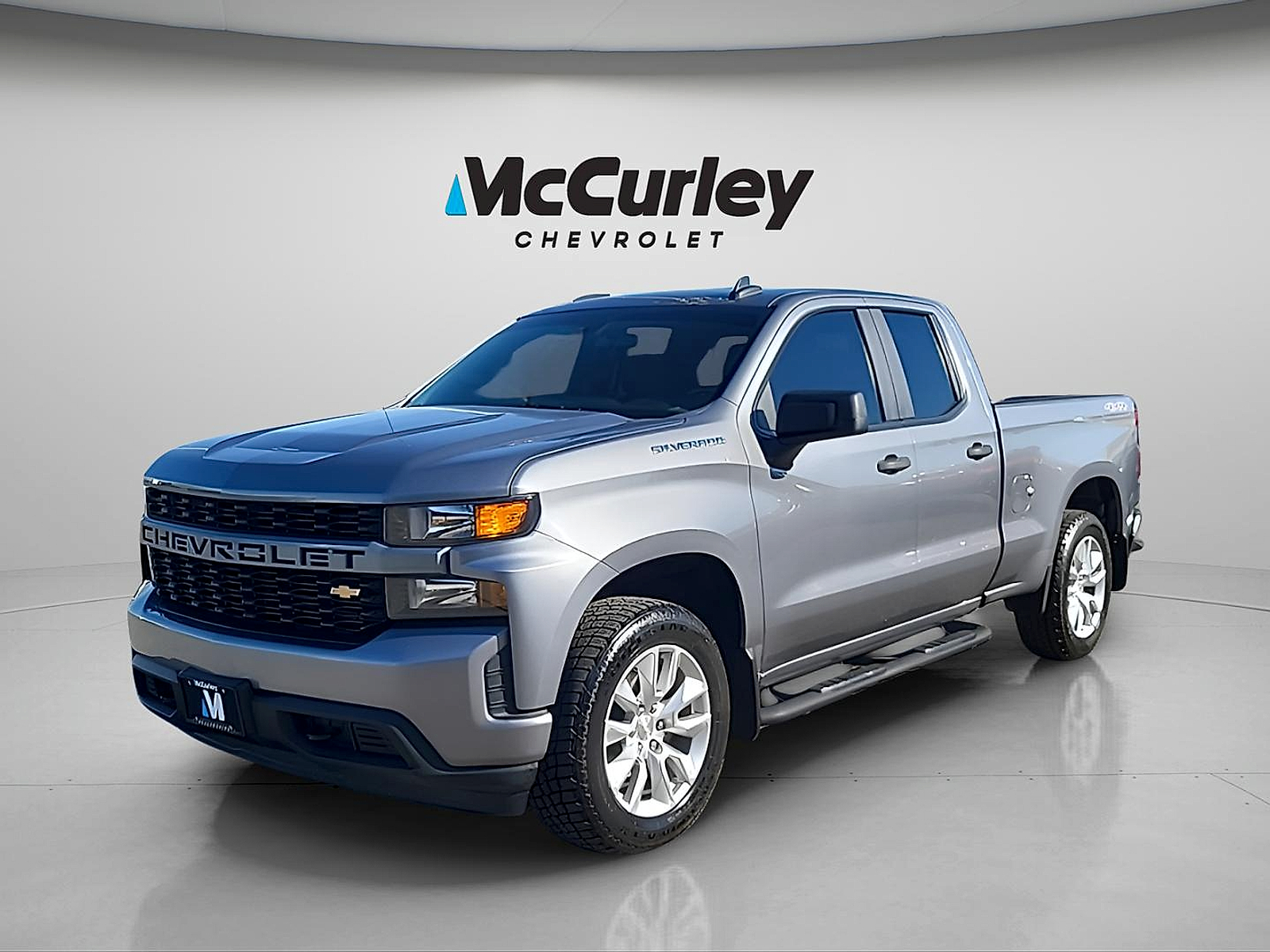 Used 2021 Chevrolet Silverado 1500 4WD Double Cab Standard Bed Custom
