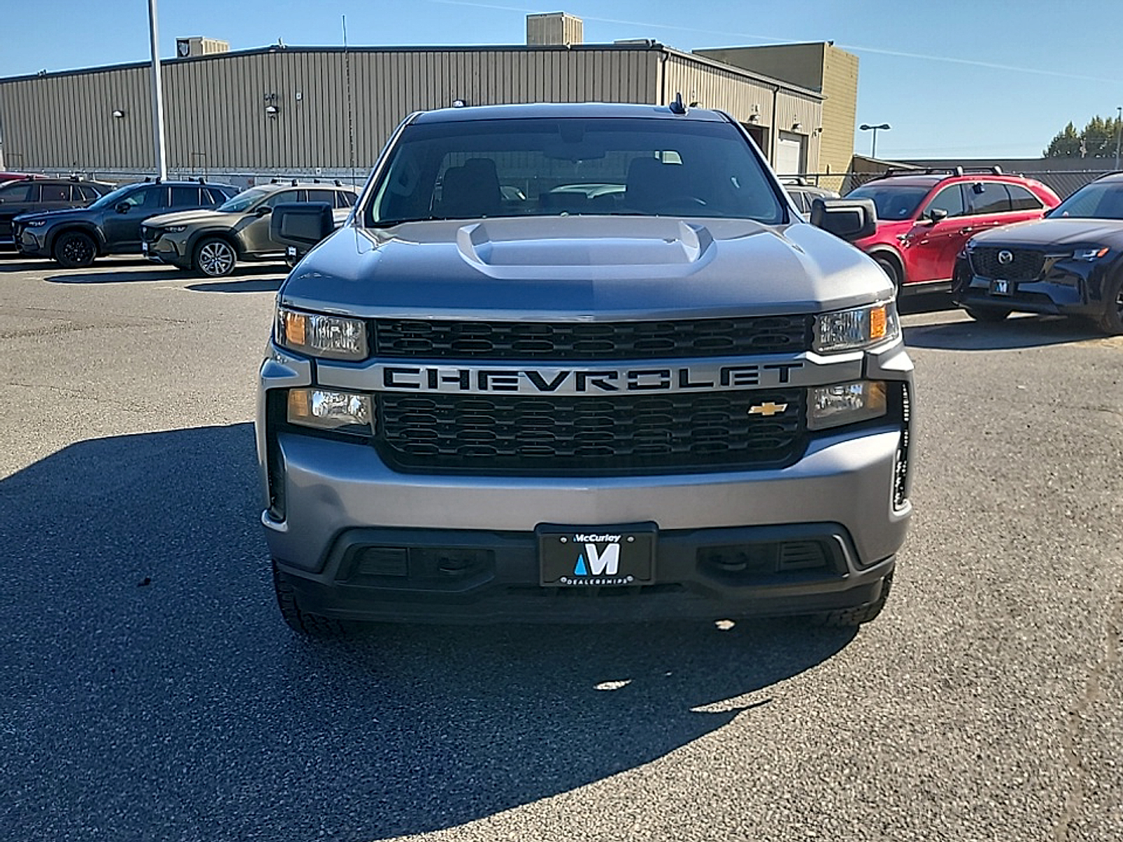 Certified 2021 Chevrolet Silverado 1500 4WD Double Cab Standard Bed Custom