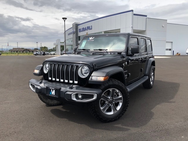 Used 2019 Jeep Wrangler Unlimited Sahara with VIN 1C4HJXEG9KW599852 for sale in Yakima, WA