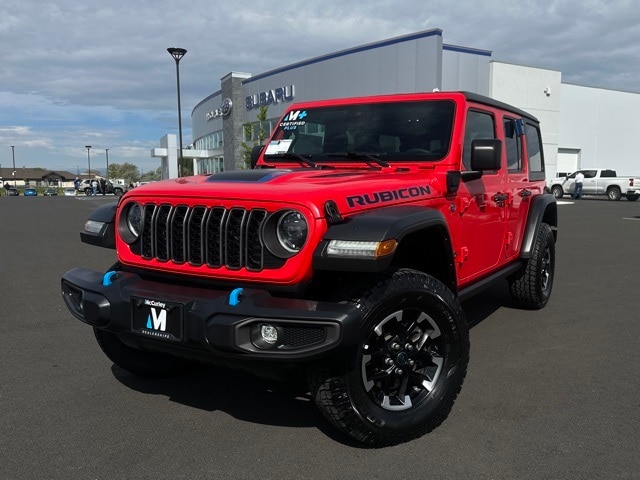 Used 2024 Jeep Wrangler 4xe Rubicon 4XE with VIN 1C4RJXR61RW174626 for sale in Union Gap, WA
