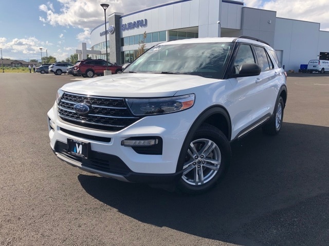 Used 2021 Ford Explorer XLT with VIN 1FMSK8DH7MGA39744 for sale in Yakima, WA