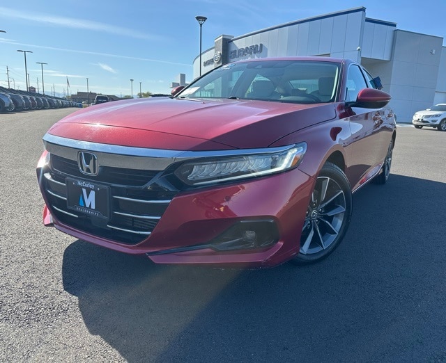 Used 2021 Honda Accord EX-L with VIN 1HGCV1F52MA000476 for sale in Union Gap, WA