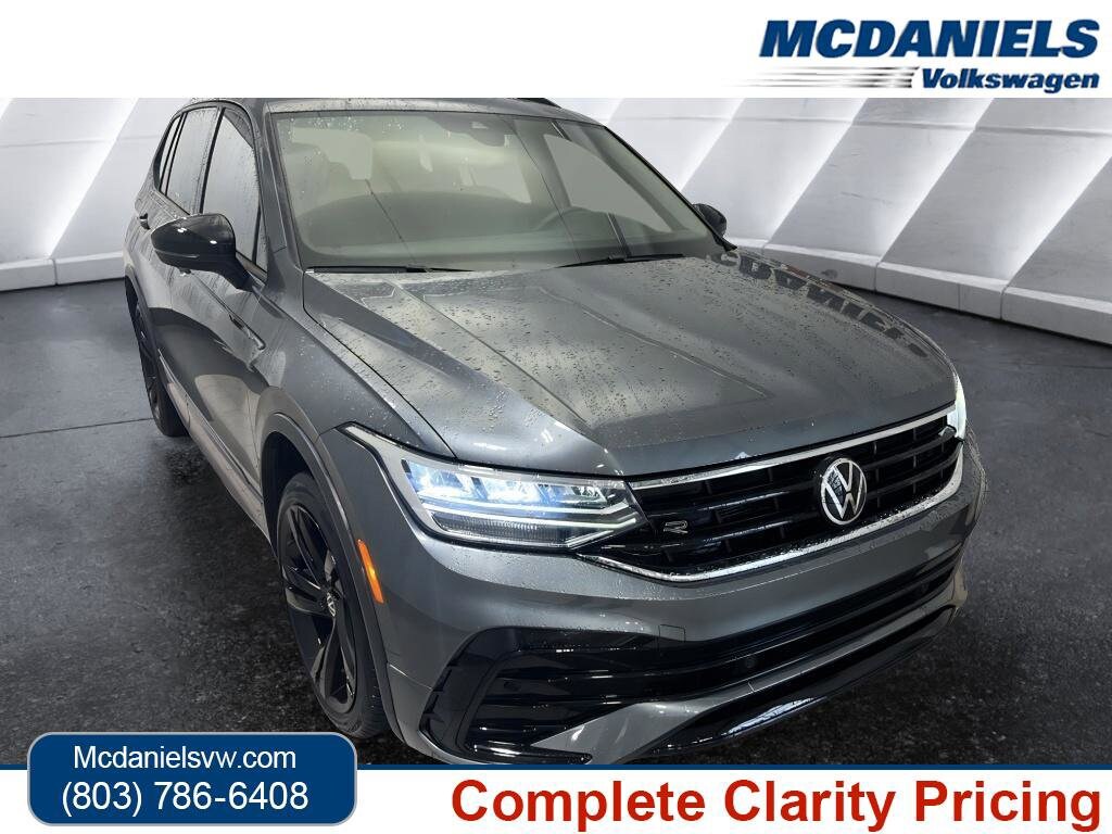 Certified 2023 Volkswagen Tiguan 2.0T SE R-Line Black SUV