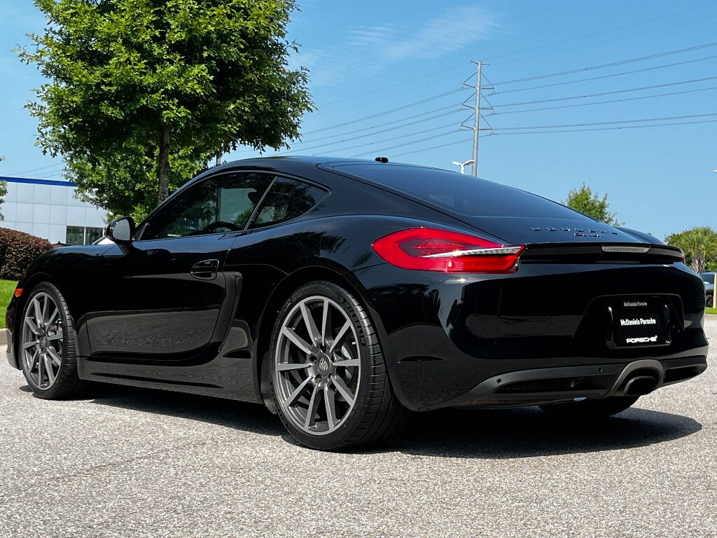 Certified 2016 Porsche Cayman Black Edition Coupe