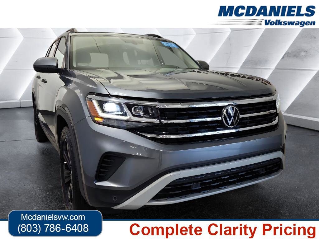 Certified 2022 Volkswagen Atlas 3.6L V6 SE w/Technology SUV