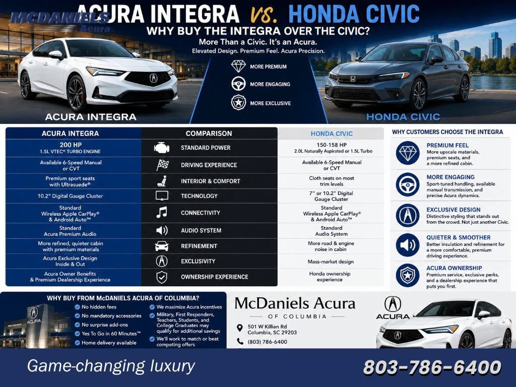 New 2026 Acura Integra A-Spec Tech Package Hatchback