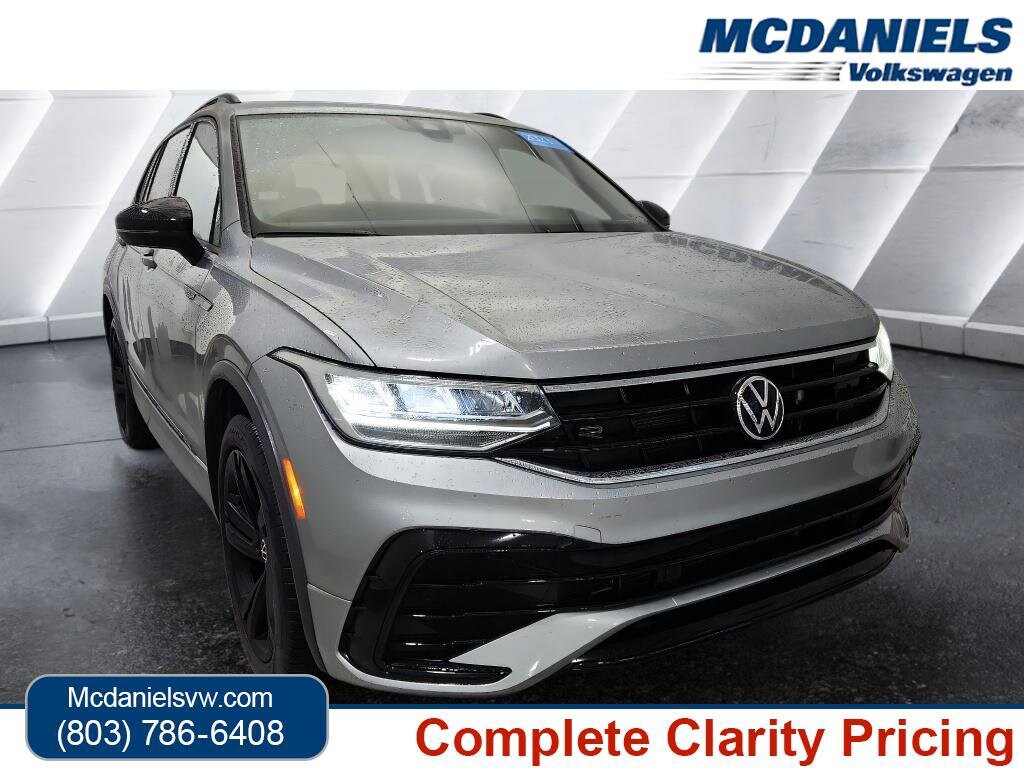 Certified 2023 Volkswagen Tiguan 2.0T SE R-Line Black SUV